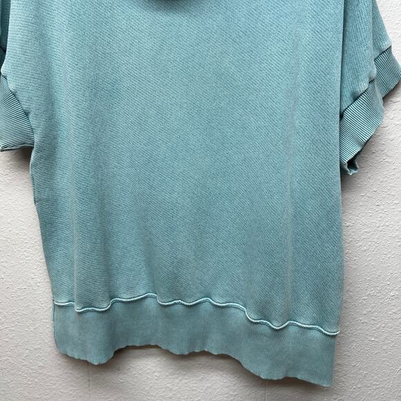 American Eagle Hooded Sweatshirt Womens Medium Oversized Workout Fitness Walking - Picture 8 of 12